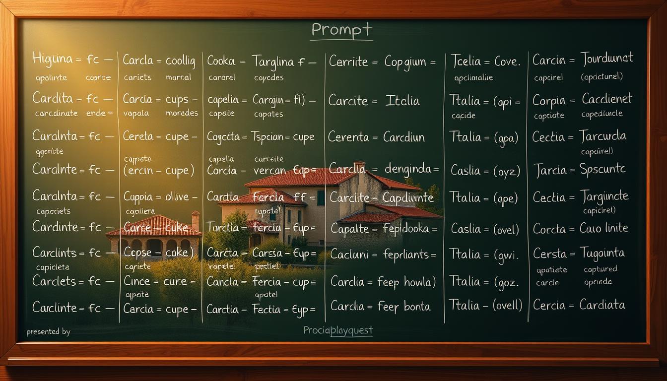 Italian conjugation